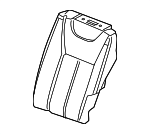 2003-2010 Porsche Cayenne - Seat Back Pad