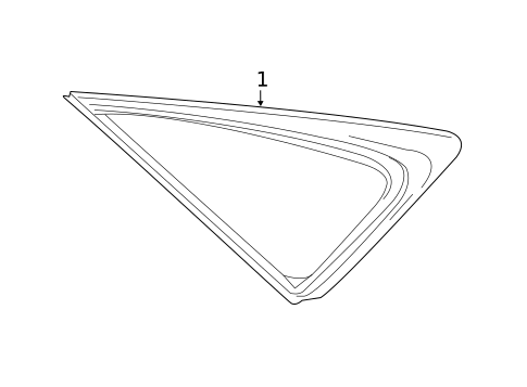 Glass & Hardware for 2020 Lexus NX300 #0