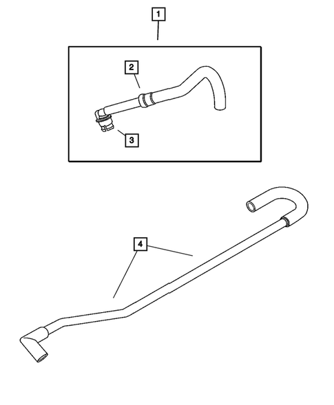 Crankcase Ventilation for 2010 Dodge Charger #0