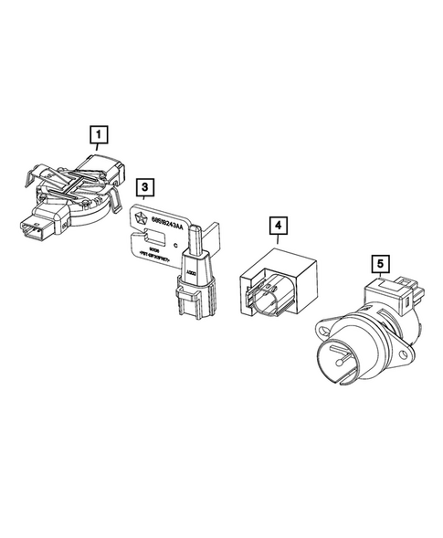 Sensors for 2025 Dodge Charger Daytona #1