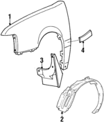 8683233150CJ - : Mud Guard for Hyundai Image