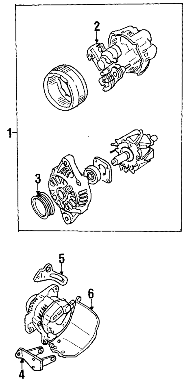 96069109 - Electrical: Regulator for GM Image