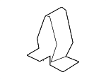 5G0867289A - Body: Headliner Clip for Audi Image