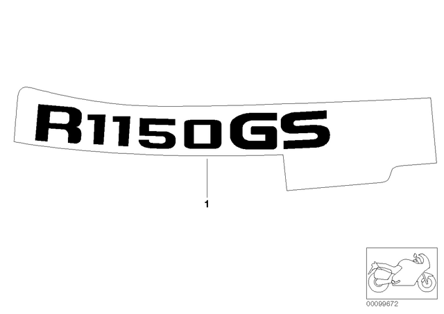 46547671379 - : Sticker Left - Red/Switch for BMW-Motorrad Image