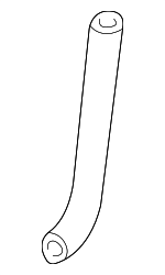 22670612 - Body: Handle, Outside Rod for Saturn: Vue Image