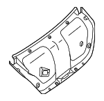 849663TA0A - Body: Trunk Trim Panel for Nissan: Altima Image