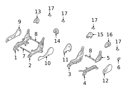 Tracks & Components for 2002 Toyota Tacoma #1