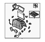 T4K15377 - : Evaporator Assembly for Jaguar: I-Pace Image