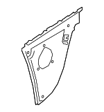 8W6809406B - Body: Lower Panel for Audi: A5 Quattro, RS5, S5 Image