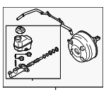 585003M000 - Body: Booster Assembly for Hyundai Image