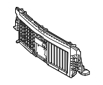 2545000000 - Cooling System: Duct for Mercedes-Benz Image