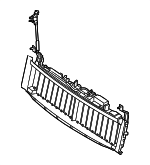 2545009600 - : Shutter for Mercedes-Benz Image