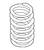 3B0511115AG - Suspension: Spring for Volkswagen: Passat Image