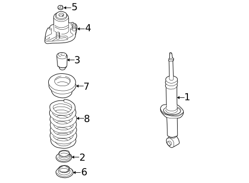 Suspension Components for 2001 Volkswagen Passat #3