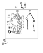 6101982 - Engine: Hex Head Screw And Washer, Mounting for Mopar Image