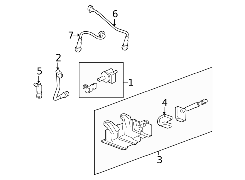 Emission Components for 2007 Suzuki XL-7 #0