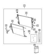 68269734AA - Cooling: Jumper Tube for Mopar Image