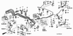46376SDBA00 - Chassis: PIPE W, BRAKE for Honda Image
