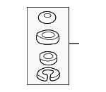 26057638 - Steering: Pitman Shaft Seal for Buick: Roadmaster | Cadillac: Brougham, Escalade, Escalade ESV, Escalade EXT, Fleetwood | Chevrolet: Avalanche 1500, Avalanche 2500, Blazer, C1500, C2500, C3500, C3500HD, Camaro, Caprice, Express 2500, Express 3500, Impala, K1500 Pickup, K2500 Pickup, K3500 Pickup, S10, Silverado 1500, Silverado 1500 HD, Silverado 2500, Silverado 2500 HD, Silverado 3500, Suburban 1500, Suburban 2500, Suburban C1500, Suburban C2500, Suburban K1500, Suburban K2500, Tahoe | GMC: C1500 Pickup, C2500 Pickup, C3500 Pickup, C3500HD, K1500 Pickup, K2500 Pickup, K3500 Pickup, Savana 2500, Savana 3500, Sierra 1500, Sierra 1500 HD, Sierra 2500, Sierra 2500 HD, Sierra 3500, Sonoma, Suburban C1500, Suburban C2500, Suburban K1500, Suburban K2500, Yukon, Yukon XL 1500, Yukon XL 2500 | Hummer: H2 | Oldsmobile: Custom Cruiser | Pontiac: Firebird Image image
