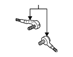 12471301 - Steering: Inner Tie Rod for GM Image