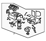 79100S10A02 - HVAC: Heater Assembly for Honda: CR-V Image