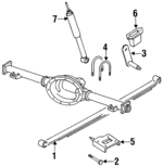 8943183812 - : U-Bolt for Isuzu Image