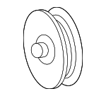 FODZ10344C - Electrical: Pulley for Ford: E-150 Econoline, E-150 Econoline Club Wagon, E-250 Econoline, E-350 Econoline, E-350 Econoline Club Wagon, Econoline Super Duty, Freestar, Taurus | Lincoln: Continental | Mercury: Monterey, Sable Image