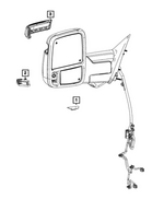 68620343AA - Electrical: Trailer Spotter Lamp, Left for Mopar Image
