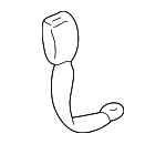 7338048020C0 - Electrical: Buckle End for Toyota: Highlander Image