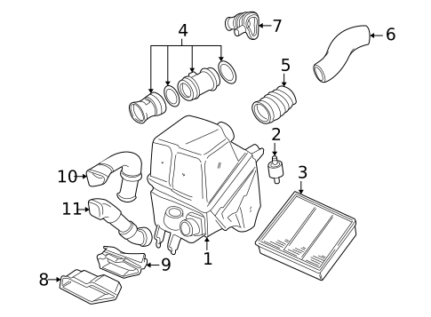 Powertrain Control for 1999 Audi A8 Quattro #0