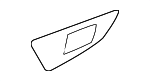 2047204548 - Body: Trim Plate for Mercedes-Benz Image