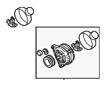 6F903023E - Electrical: Alternator for Volkswagen Image