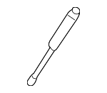 22647345 - Body: Strut Cylinder for Chevrolet: Cavalier | Pontiac: Sunfire Image