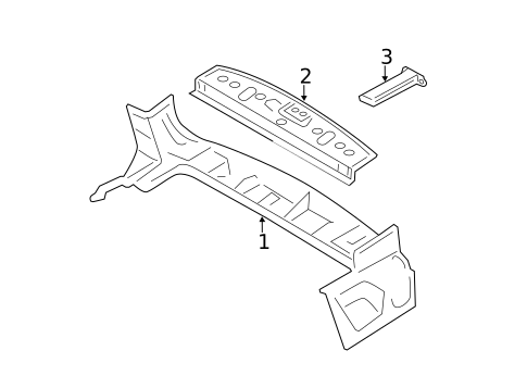 Rear Body for 2015 INFINITI QX80 #0
