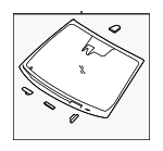 86111L2CH0 - Body: Windshield for Kia: K5 Image