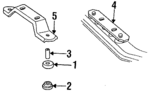 4106710 - Engine: Insulator for Mopar Image