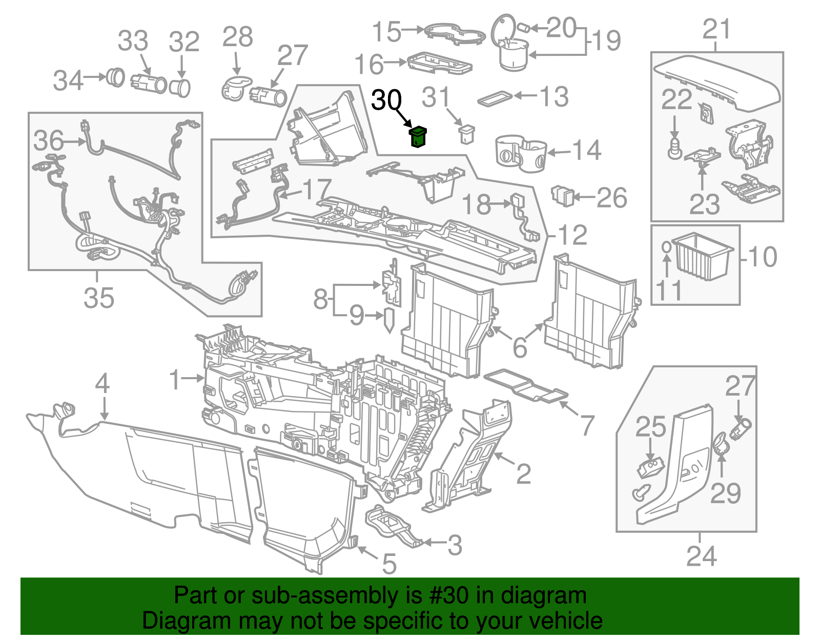 2013 Chevy Equinox Eco Button 20767121 Fuel Economy Switch 2010 2017 - View #8