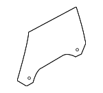 51337296447 - Body: Door Glass for Mini Image image