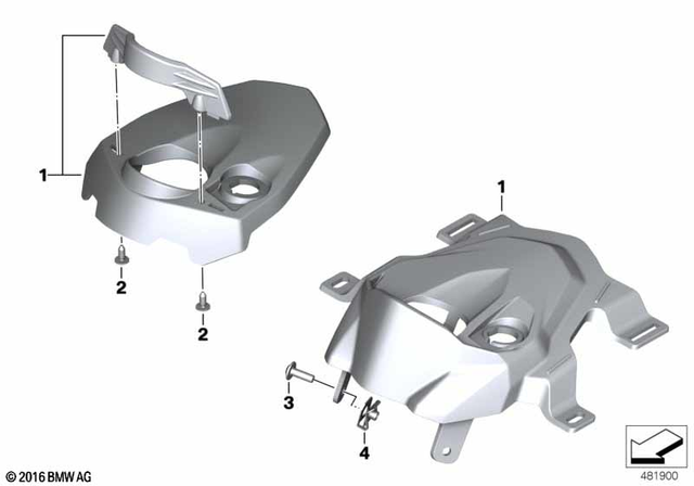 46637698217 - : Covering Lower Part       for BMW-Motorrad Image