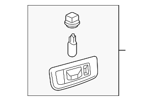 958632292306L0 - Body: Reading Light for Porsche Image