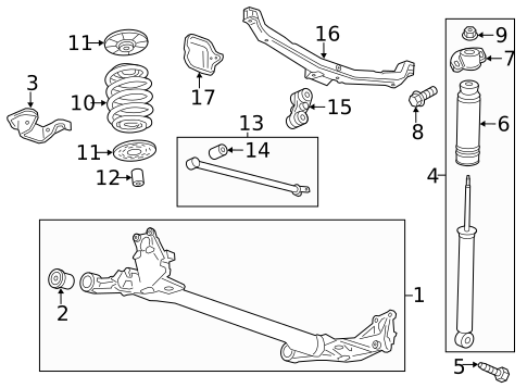 Shocks & Struts for 2017 Buick Verano #1