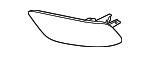 84551SJ010 - Body: Reflector for Subaru: Forester Image