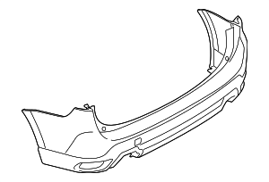 57702SJ311 - : Bumper Cover for Subaru: Forester Image