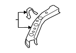 5321333902 - Body: Upper Support for Toyota: Camry Image
