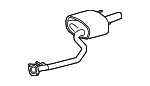 2015-2020 Lexus Muffler & Pipe