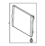 17117533472 - Cooling System: Radiator Assembly for BMW Image