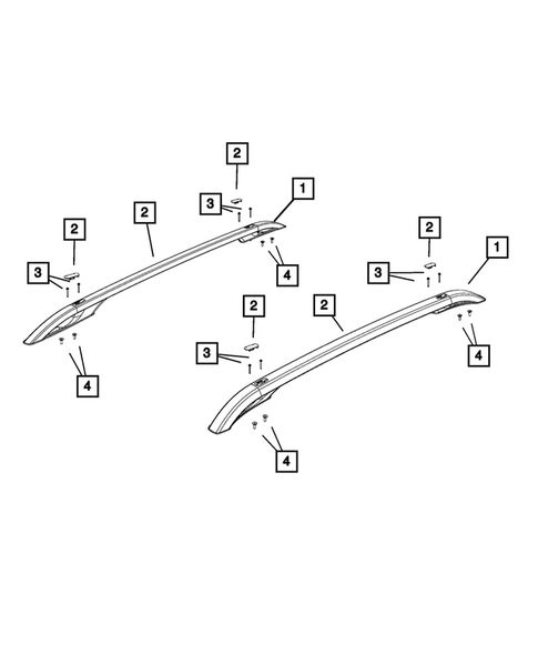 Sport Bar or Luggage Rack for 2023 Jeep Cherokee #0