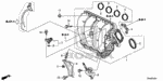 92900080220B - Engine: BOLT, STUD (8X22) for Honda Image