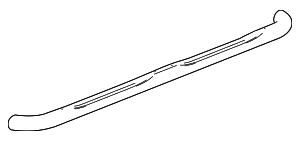 22912945 - : Step Bar for Chevrolet: Silverado 2500 HD, Silverado 3500 HD | GMC: Sierra 2500 HD, Sierra 3500 HD Image