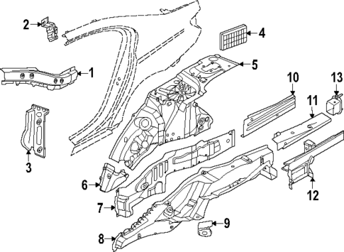 Inner Structure for 2025 BMW i5 #0